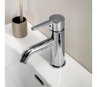 LAUFEN LUA Mitigeur de lavabo, Eco+, saillie 118mm, hauteur 173mm, chromé, H3110810041101, Exécution: sans vanne de vidange