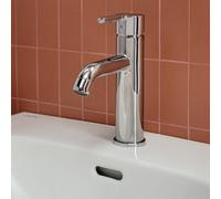 LAUFEN LUA Mitigeur de lavabo, Eco+, saillie 135mm, hauteur 192mm, chromé, H3110810041201, Exécution: sans vanne de vidange