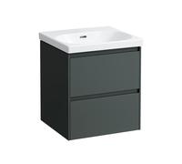 LAUFEN LUA Vasque avec meuble bas, 2 tiroirs, H8100810001091+H4035121122661,