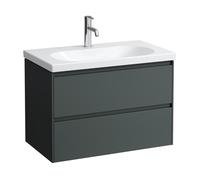 LAUFEN LUA Vasque avec meuble bas, 2 tiroirs, H8100870001561+H4035521122661,