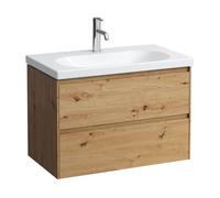 LAUFEN LUA Vasque avec meuble bas, 2 tiroirs, H8100870001561+H4035521122671,
