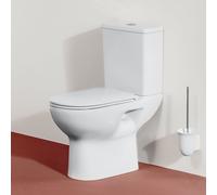 Laufen Lua lampadaire washdown WC H8240870000001 sans rebord, pour combinaison, blanc