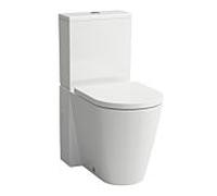 Laufen Kartell WC sur pied pour rÃ©servoir de chasse, rinceur profond, sans rebord, 370x660x430mm, H824337, Coloris: Blanc - H8243370000001