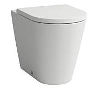 LAUFEN Kartell WC au sol, sans rebord, sortie horizontale/verticale, 370x560x430mm, H8233377570001, Couleur: Neige (blanc mat)