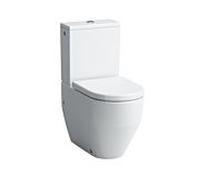 Laufen Pro WC au sol, chasse deau profonde, pour rÃ©servoir de chasse Ã poser, sans marge de rinÃ§age, sortie verticale/aiguÃ«, 650x360x430mm, H825962, Coloris: Blanc - H8259620000001