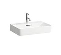 LAUFEN match1 Val lavabo H8162837571081 60 x 42 cm, blanc mat, avec 3 trous de coulée et trop - plein