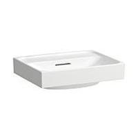 Laufen Meda accessoire lave-mains H8161110001091 45x35cm, avec trop-plein, sans trou pour robinetterie, blanc