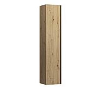 Laufen Meda Armoire haute, 1 porte SoftClose, charnières à gauche, 353x335x1650mm, H4216510112671, Couleur: Chêne sauvage