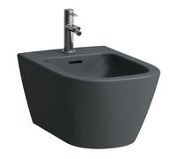 LAUFEN Meda bidet mural Advanced, 1 trou pour robinet, avec trop-plein, 360x540mm, H8301107583021, Couleur: Graphite mat