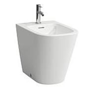 LAUFEN Meda Bidet au sol, 1 trou pour robinetterie, avec trop-plein, 360x540x430mm, H8321110003021, Couleur: Blanc