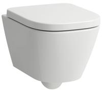 Laufen Meda cuvette de wc suspendue sans bride avec vortex blanc mat H8201137570001