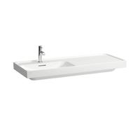 Laufen Meda lavabo 120x46 cm rectangulaire de meuble blanc brillant H8171100001041