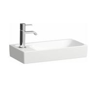 Laufen Meda lavabo 46x23.5 cm rectangulaire blanc brillant H8151144001131