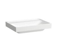 LAUFEN MEDA lavabo à poser, meulé, 650x460mm, sans trou pour robinet, sans trop-plein, H8161144001121, Couleur: Blanc avec LCC
