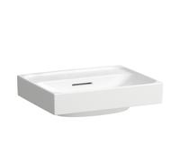 LAUFEN Meda lavabo à poser, poncé, 450x350mm, sans trou pour robinet, avec trop-plein, H8161114001091, Couleur: Blanc avec LCC