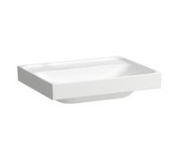 Laufen Meda lavabo à poser, poncé, 600x460mm, sans trou pour robinet, sans trop-plein, H8161137571121, Couleur: Blanc Mat