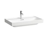 LAUFEN MEDA lavabo à poser, poncé, 800x460mm, 1 trou pour robinet, avec trop-plein, H8161170001041, Couleur: Blanc
