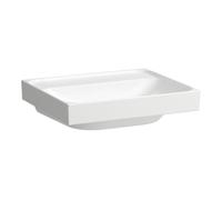 LAUFEN Meda lavabo, encastrable, 550x460mm, sans trou pour robinet, sans trop-plein, H8101120001121, Couleur: Blanc