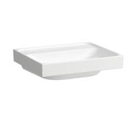 LAUFEN MEDA lavabo, encastrable, 550x460mm, sans trou pour robinet, sans trop-plein, H8101124001121, Couleur: Blanc avec LCC
