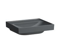 LAUFEN Meda lavabo, encastrable, 550x460mm, sans trou pour robinet, sans trop-plein, H8101127581121, Couleur: Graphite mat