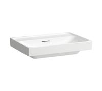 LAUFEN Meda lavabo, encastrable, 650x460mm, sans trou pour robinet, avec trop-plein, H8101144001091, Couleur: Blanc avec LCC