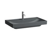 LAUFEN Meda lavabo, encastrable, 800x460mm, 1 trou pour robinet, sans trop-plein, H8101177581111, Couleur: Graphite mat