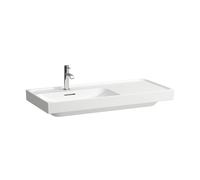 LAUFEN MEDA lavabo, encastrable, tablette à droite, 1000x460mm, sans trou pour robinet, sans trop-plein, H8171180001121, Couleur: Blanc