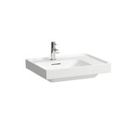 LAUFEN MEDA lavabo, encastrable, tablette à droite, 600x460mm, 3 trous pour robinet, avec trop-plein, H8171110001081, Couleur: Blanc