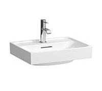 Laufen Meda lave-mains H8151114001041 45x35cm, encastrable, avec trop-plein, trou de robinetterie 2000 par vasque, blanc avec LCC