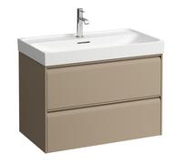 Laufen Meda Meuble sous-lavabo, 2 tiroirs, système de rangement inclus, pour H810117, 784x448x515mm, H421612011, Couleur: Cappucino