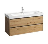 Meda meuble sous lavabo 1200 2t pour lavabo 814111 chêne sauvage 1180x450x515 mm - LAUFEN H4216320112671