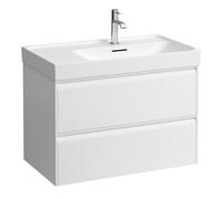 Meda meuble sous lavabo 800 2 tiroirs pour lavabo 817115 blanc mat 785x450x515mm - LAUFEN H4215920112601