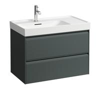 LAUFEN MEDA Meuble sous-lavabo, 2 tiroirs, système de rangement inclus, pour H817116, 784x448x515mm, H4216020112661, Couleur: Trafic gris