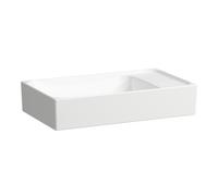 LAUFEN Meda vasque, 600x350mm, sans trou pour robinet, sans trop-plein, H8121137571121, Couleur: Blanc Mat