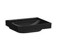 Laufen Meda vasque à poser H8161127161121 55x46cm, sans trop-plein, sans trou pour robinetterie, noir mat