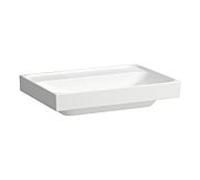 Meda lavabo à poser sur plan face inférieure meulée blanc lcc 650x460x80 mm - LAUFEN H8161144001121