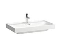 Laufen Meda vasque à poser H8161174001081 80x46cm, avec trop-plein, 3 trous de robinetterie, blanc avec LCC