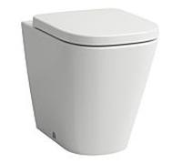 LAUFEN Meda WC au sol, sans rebord, Silent Flush, 360x540mm, chasse deau basse, H8231117570001, Couleur: Blanc Mat