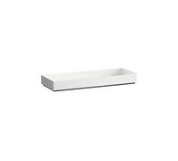 LAUFEN METAPHOR Cuvette de lavabo, rectangulaire, sans trou pour robinet, sans trop-plein, 1000x375x115mm, H512ME87571121, Couleur: Blanc mat