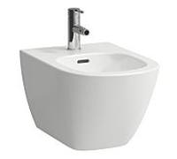 Laufen Mur Lua Bidet H8300810003021 avec trop-plein, trou pour robinetterie 2000 , blanc