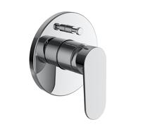 LAUFEN Neja Mitigeur de baignoire encastré, Mitigeur monocommande, H3215160040101,