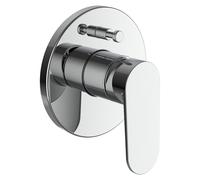 LAUFEN NEJA Mitigeur de baignoire, encastré, pour Simibox, 2 sorties deau mitigée, H3215160040001