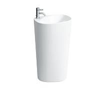 LAUFEN Palomba lavabo 8118044001041 52 x 43,5 x 90 cm, sans trop - plein, 2000 trou du robinet