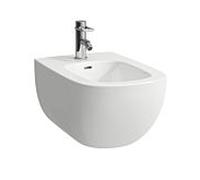LAUFEN Palomba mur Bidet 8308010003041 36 x 54 cm, blanc