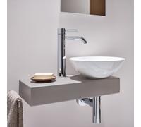 LAUFEN PICCOLO NOVO Plan de toilette avec vasque à poser, H561PN37071111, 5257000084
