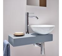 LAUFEN PICCOLO NOVO Plan de toilette avec vasque à poser, H561PN37101111, 5257000083