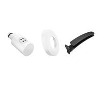 LAUFEN Pomme de douche Running Cleanet, anneau de lunette et levier de service, H8916920000001