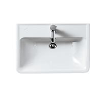 LAUFEN PRO A lavabo, 1 trou pour robinet, avec trop-plein, 550x480mm, H8189510181041, Couleur: Beige Bahama