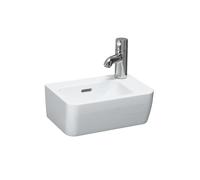 LAUFEN PRO A lave-mains, 1 trou de robinetterie à droite, avec trop-plein, 360x250mm, H8169554001061, Couleur: Blanc avec LCC