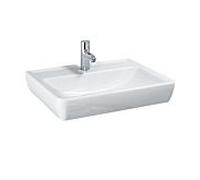 LAUFEN PRO A lavabo, sans trou pour robinetterie, avec trop-plein, 600x480mm, blanc, H8189520001091